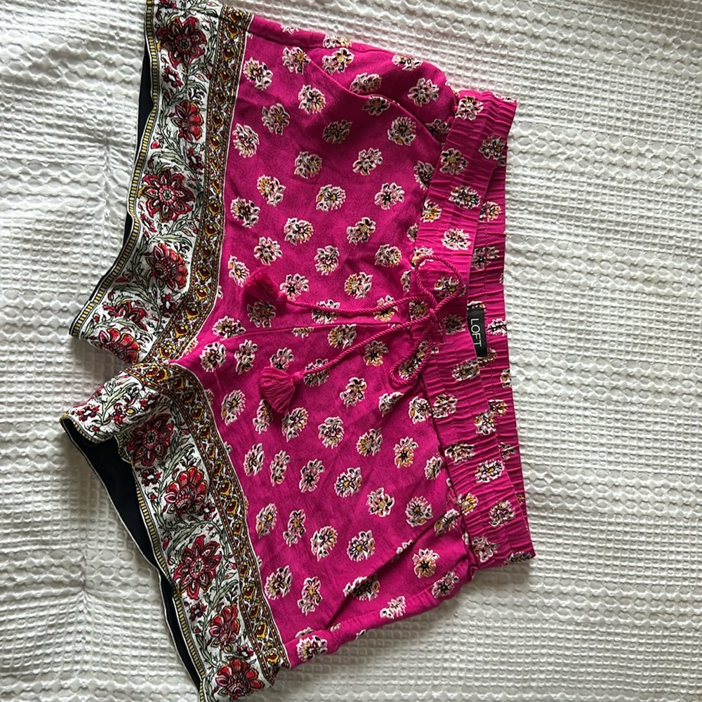 Loft pink shorts